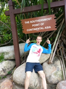 Southernmost point of continental Asia